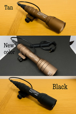 SureFire M600 Ultra High Output LED Scout Light 2 Colors Black Tan