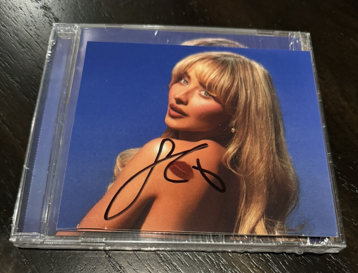 signed short n sweet insert + cd - autographed by sabrina