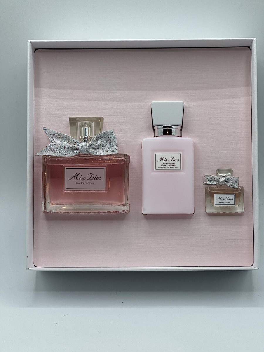 Miss Dior Eau de Parfum 3 Piece Gift Set For Women By Dior | eBay