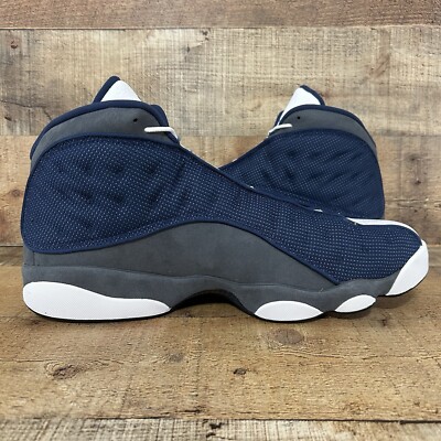 Nike Air Jordan 13 XIII Retro Mens Size 16 Flint Grey Navy Blue