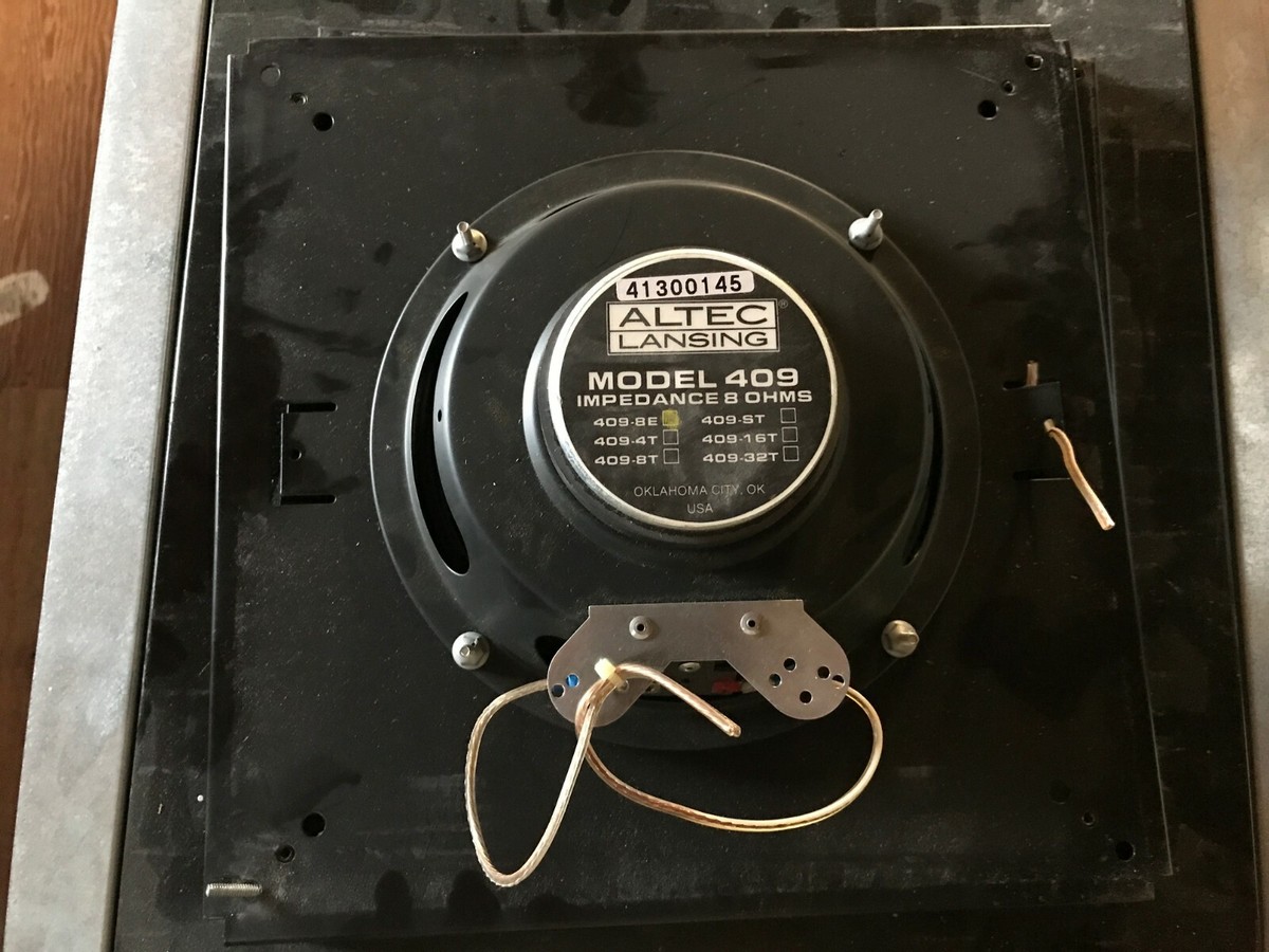 Altec Lansing Model 409-8E Ceiling Flush Mount Speaker With