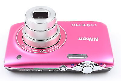 Nikon COOLPIX S3100 14.0 MP Digital Camera Fresh Pink Japan | eBay