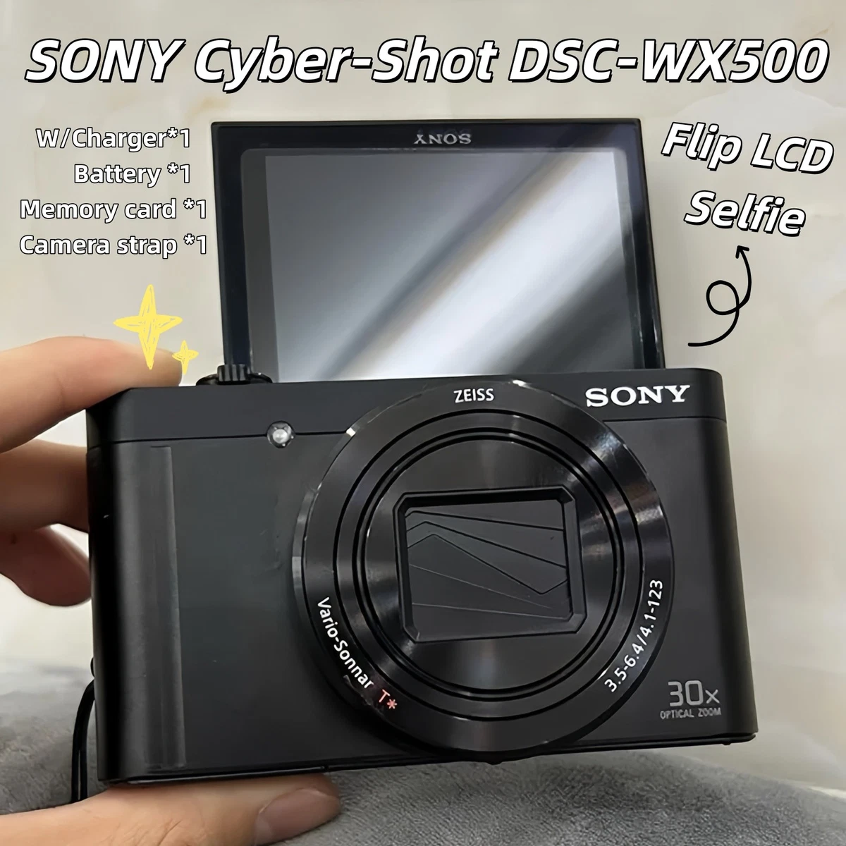 Preços baixos em Sony Cyber-shot DSC-WX500 Câmeras Digitais | eBay