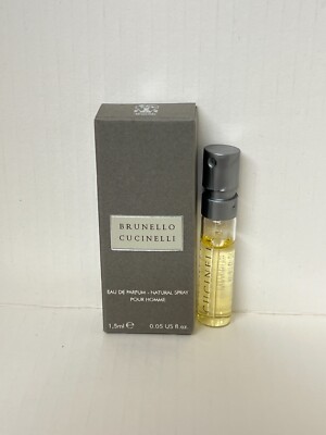 BRUNELLO CUCINELLI EAU DE PARFUM NATURAL SPRAY POUR HOMME TRAVEL