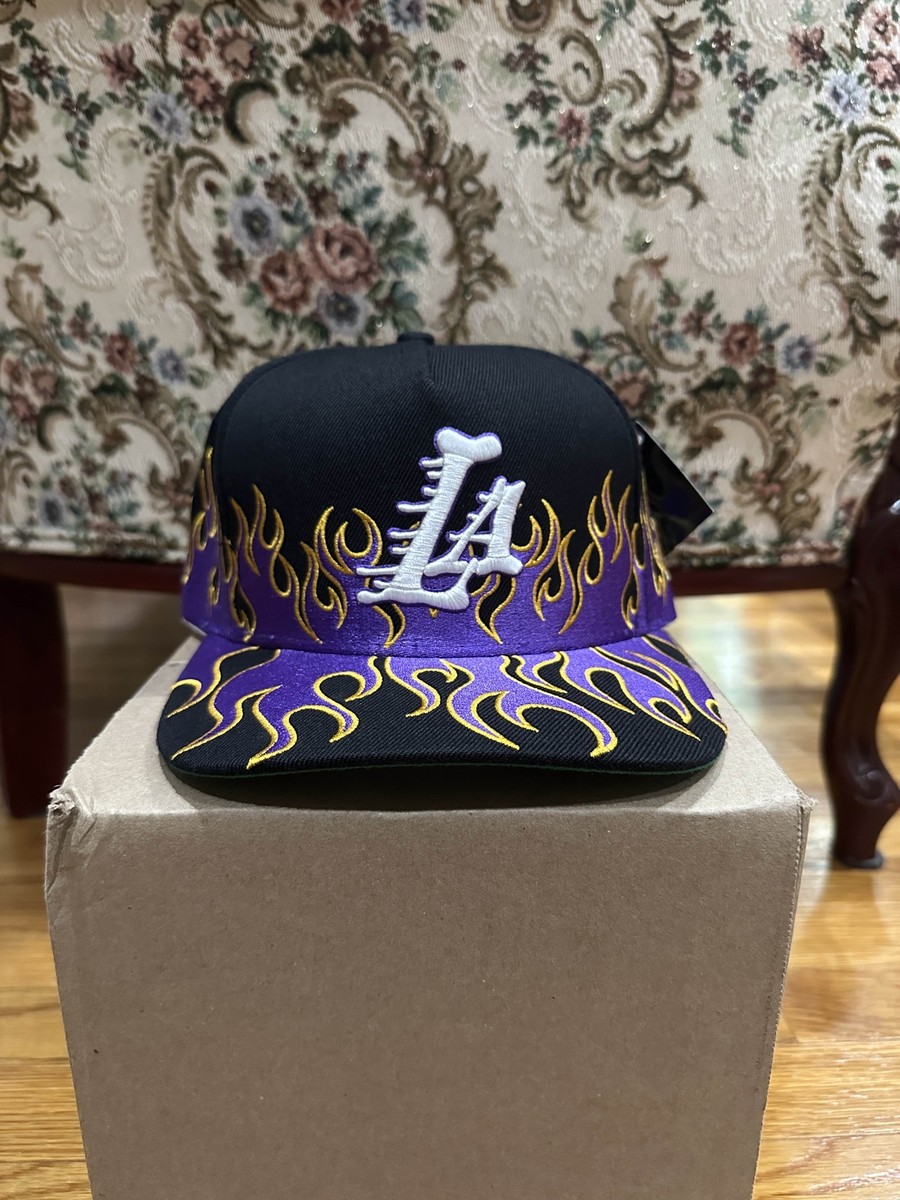 Kill The Hype Snapback Hat - KTH LA Purple Flame | eBay