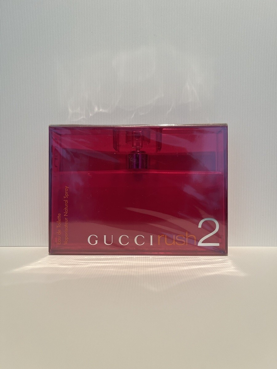 GUCCI RUSH 2 Eau de Toilette Spray 2.5 FL. OZ. / 75 ml New in