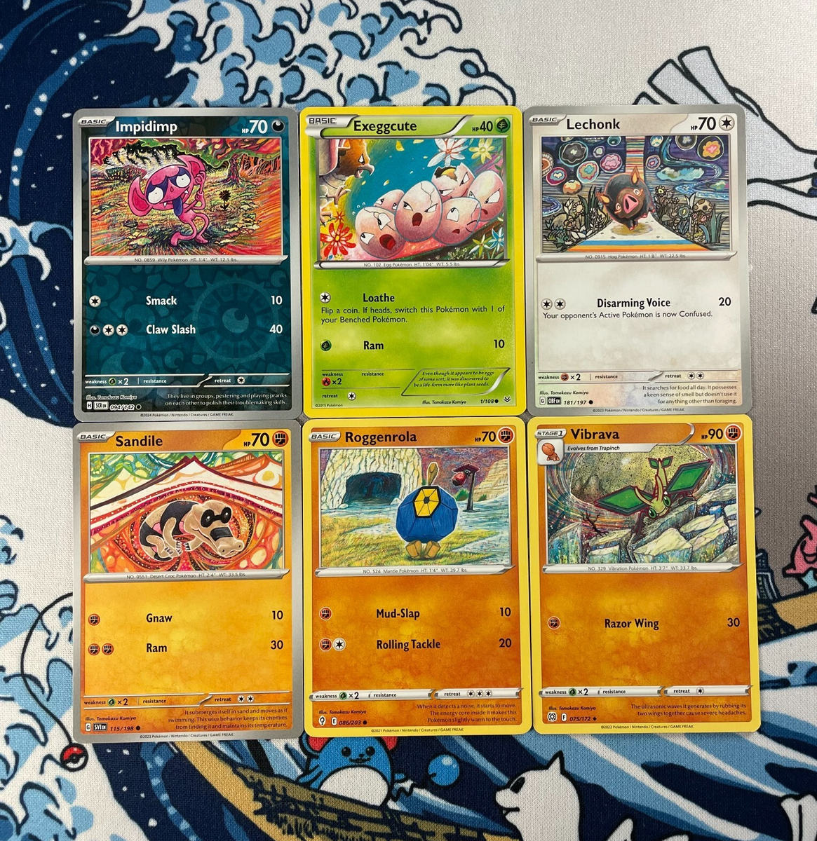 6X Tomokazu Komiya Card Lot 094/142 1/108 181/197 115/198 086/203