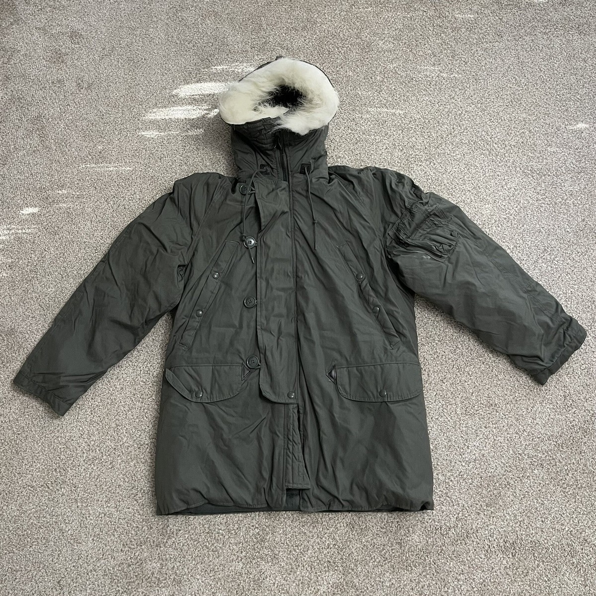 Made in USA Military Extreme Cold Weather N-3B Snorkel Parka