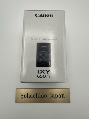 Canon PowerShot IXY 650m Digital Camera Black 20.2MP 12x Zoom Wi