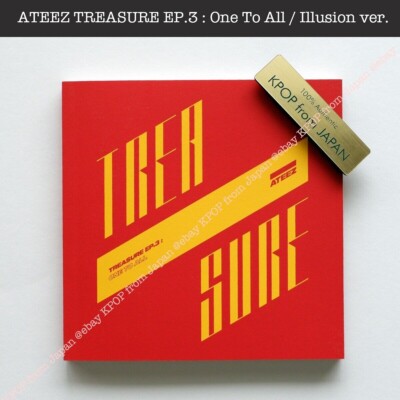 Seonghwa ATEEZ TREASURE EP.3 : One To All / illusion ver. Album +