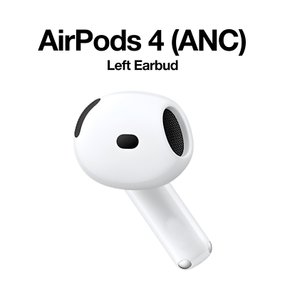 Apple AirPods 4 with Active Noise Cancellation (ANC) - Left Side