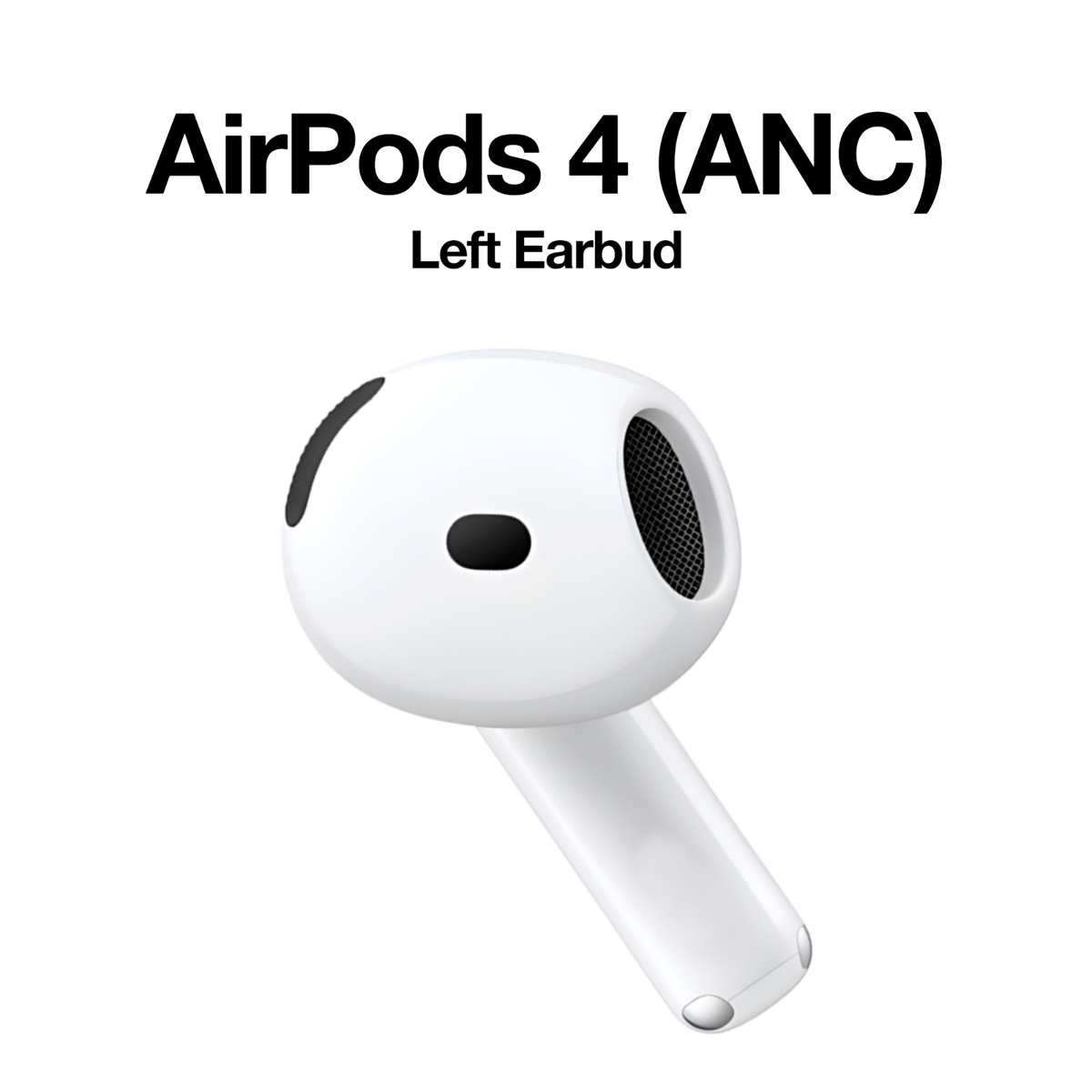 Apple AirPods 4 with Active Noise Cancellation (ANC) - Left Side