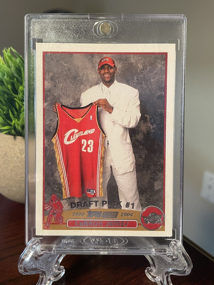 2003 Topps LEBRON JAMES RC #221 Rookie Card - #1 Draft Pick | eBay