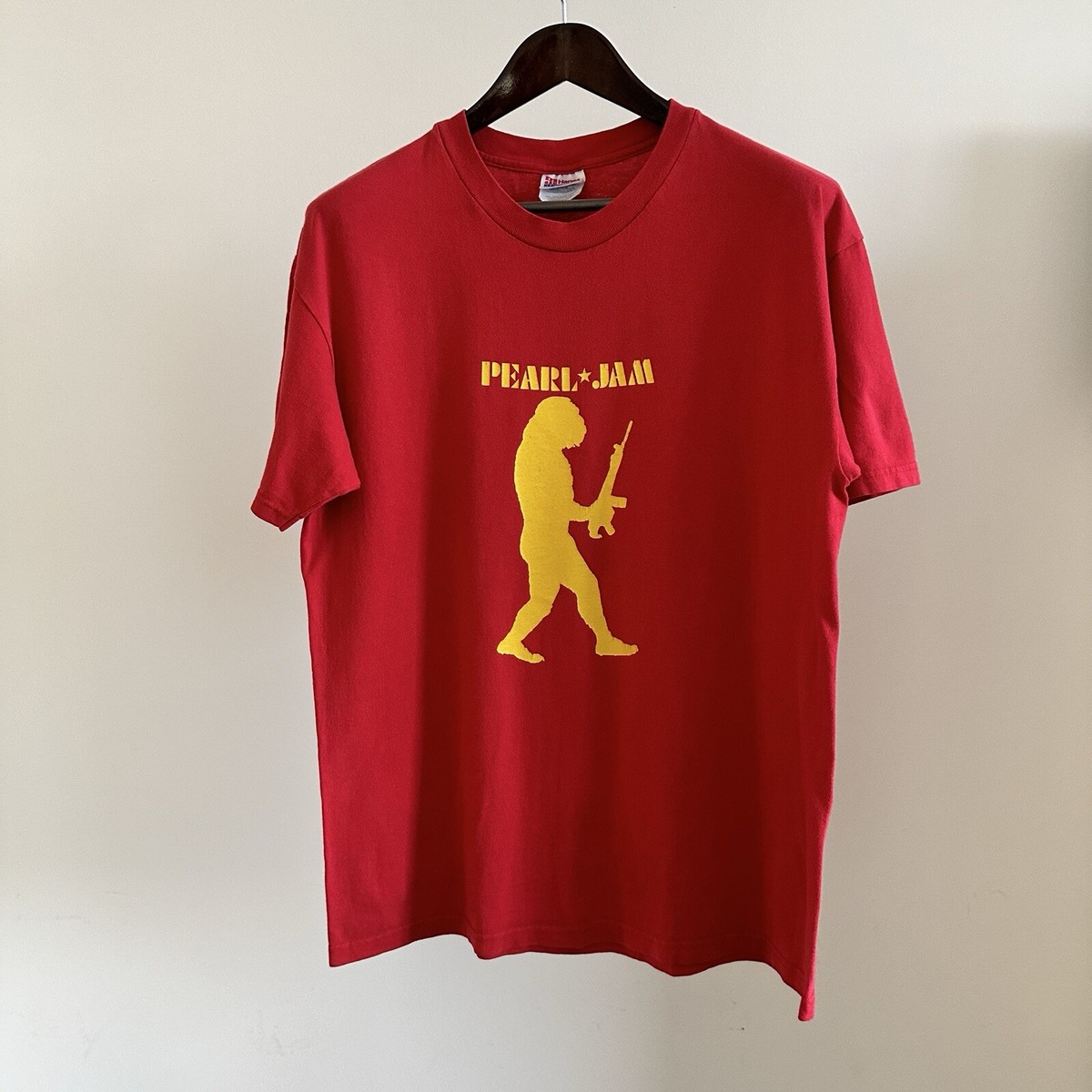 Pearl Jam Vintage T Shirt 1998 Yield Tour Cities 90's Seattle