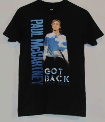 Paul McCartney Got Back 2022 Tour Official Merch T-Shirt Size