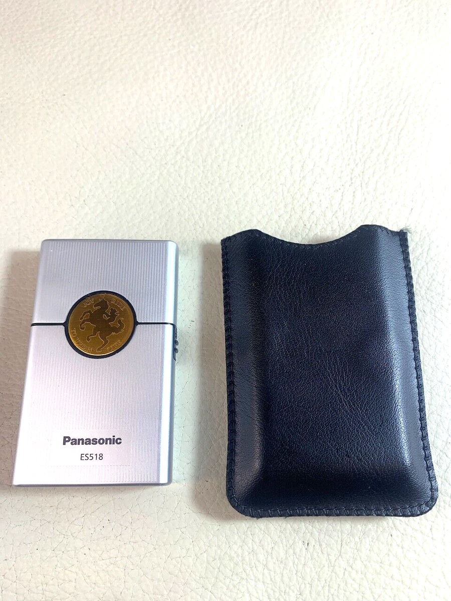 Panasonic Men's Portable Card Shaver ES518 AAAx2 Silver 95g Made