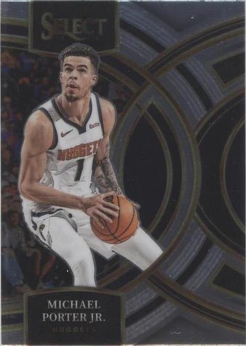 2023-24 Michael Porter Jr. Panini Select Blue Silver Prizm Premier