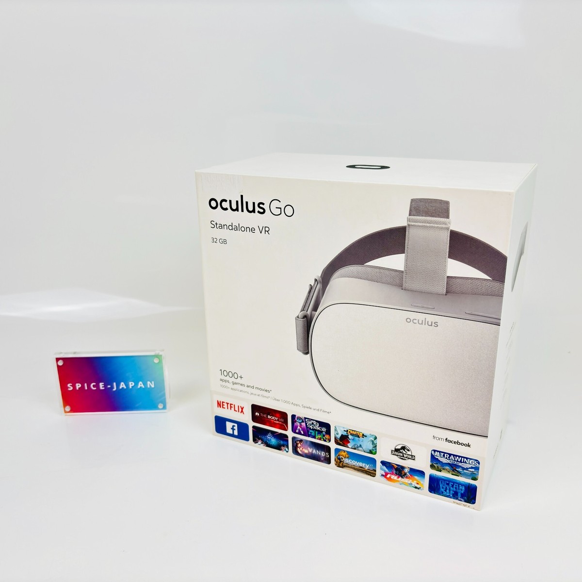 Meta Oculus Go 32GB METAL STAND Grey Standalone VR Headset White