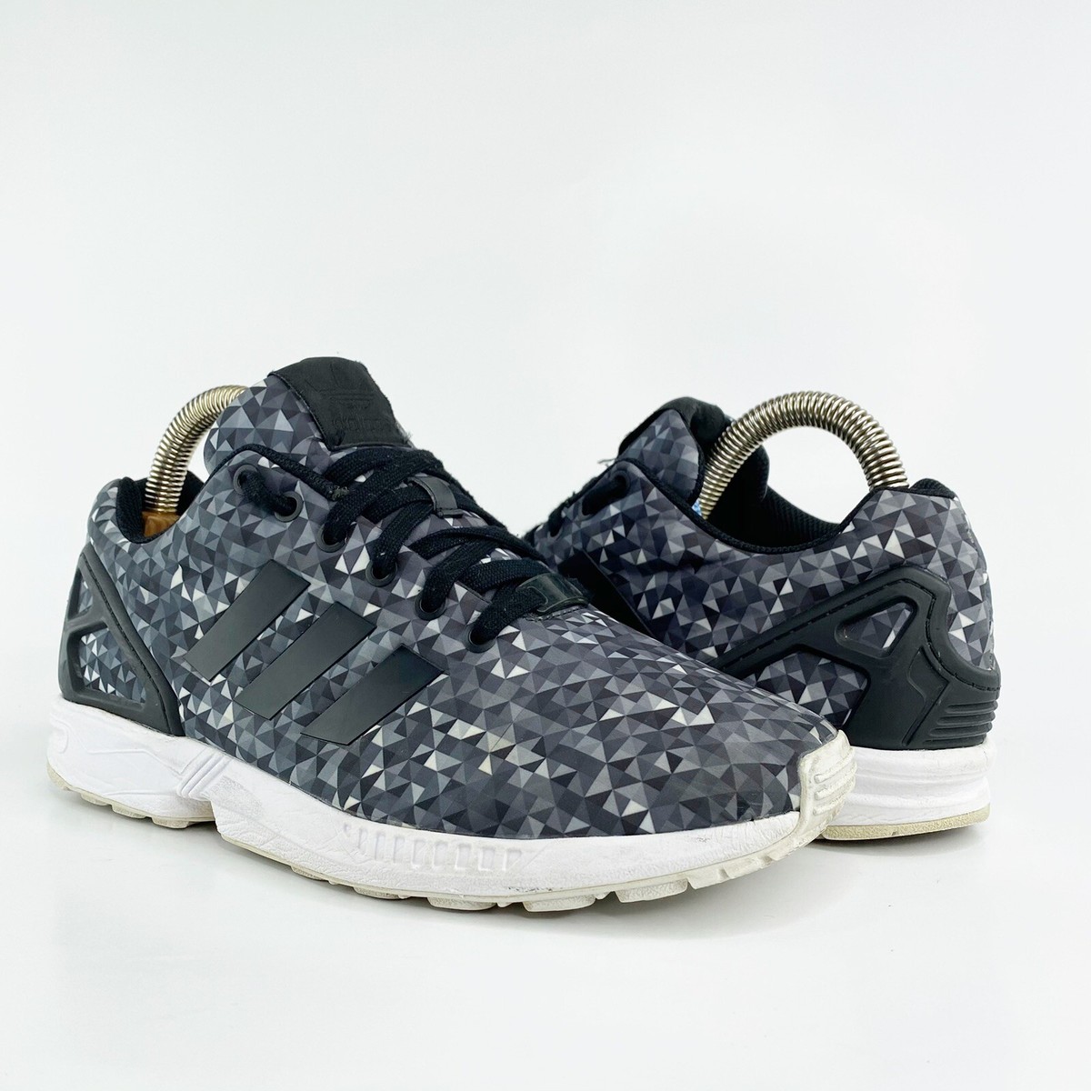 Size 8.5 - Adidas ZX Flux Monochrome Prism for sale online | eBay