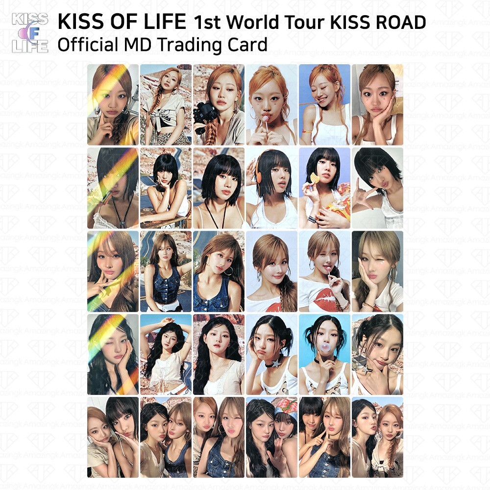 KISS OF LIFE KIOF 1st World Tour KISS ROAD Official MD Trading