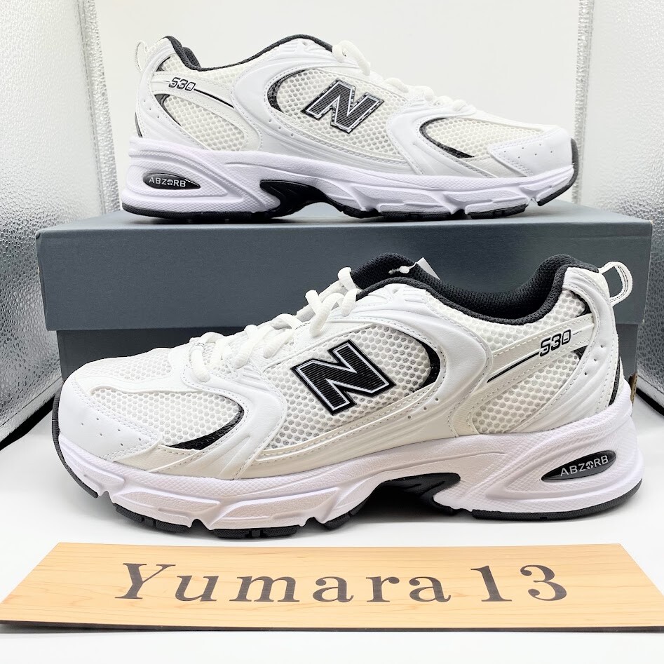 New Balance 530 White Black MR530EWB Men's Size | eBay
