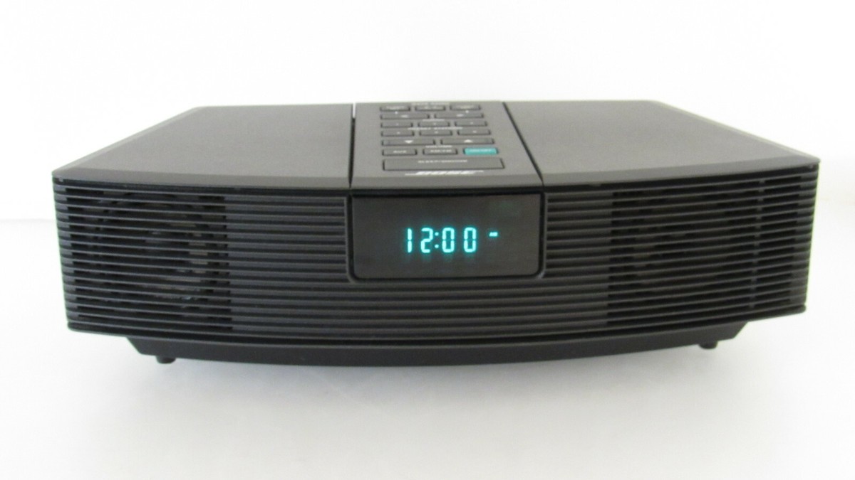 Bose Wave Radio AM FM Stereo Digital Alarm Clock AWR1-1W | eBay
