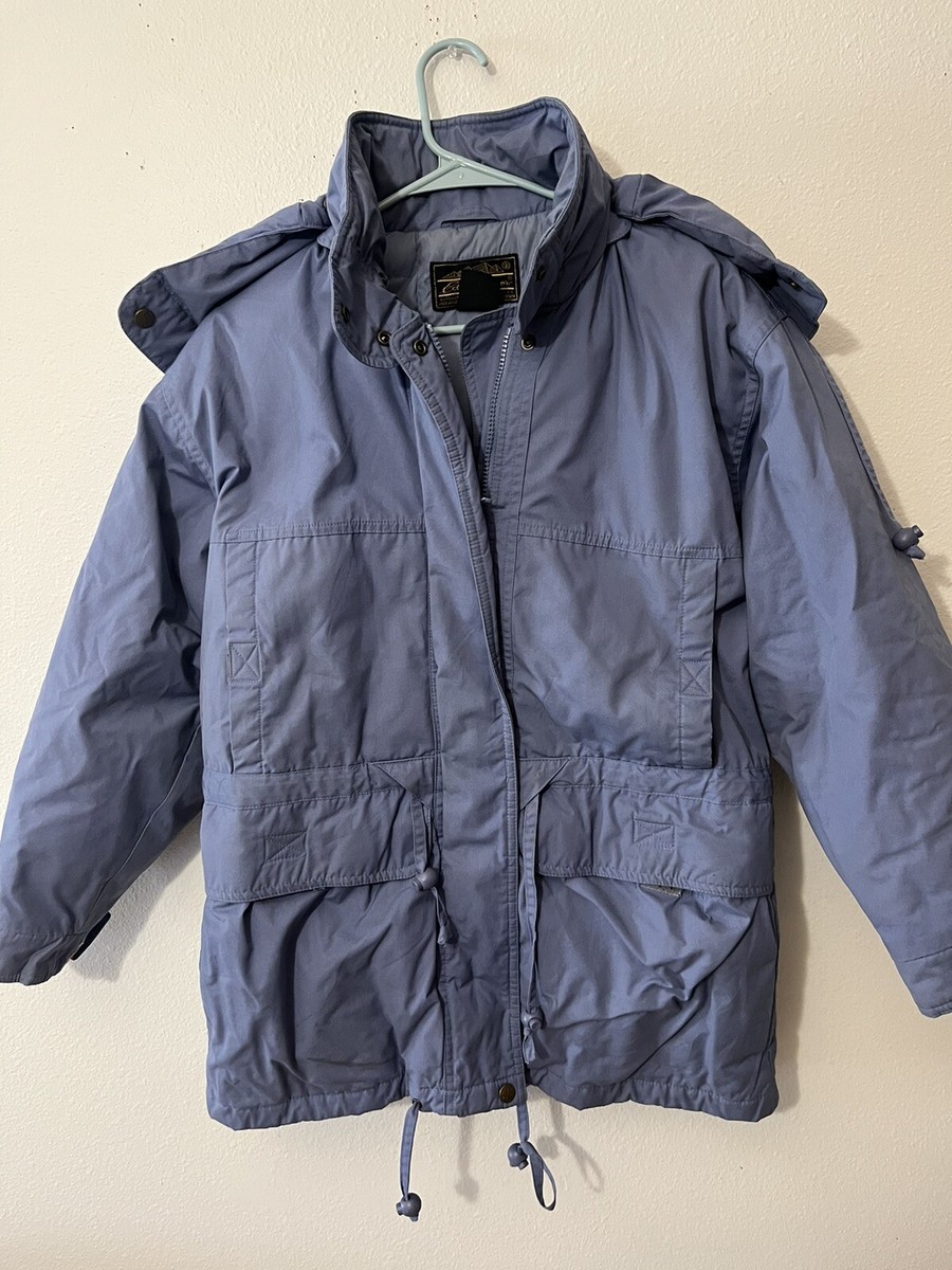 Men's Eddie Bauer Mens Jacket Ca 00665 WPL 9647 Men Small Blue | eBay