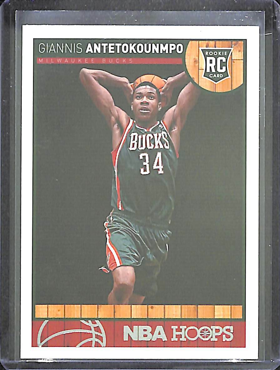 2013-14 Panini Hoops Red Back Rookie #275 Giannis Antetokounmpo | eBay