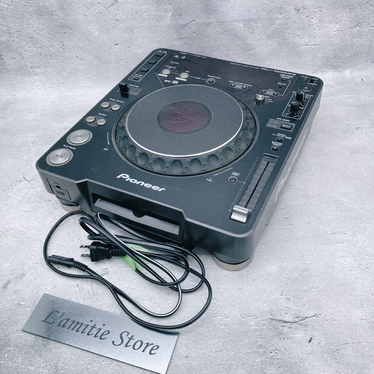Pioneer DJ CDJ-1000 MK3 Digital CD Deck Turntable Player | Black