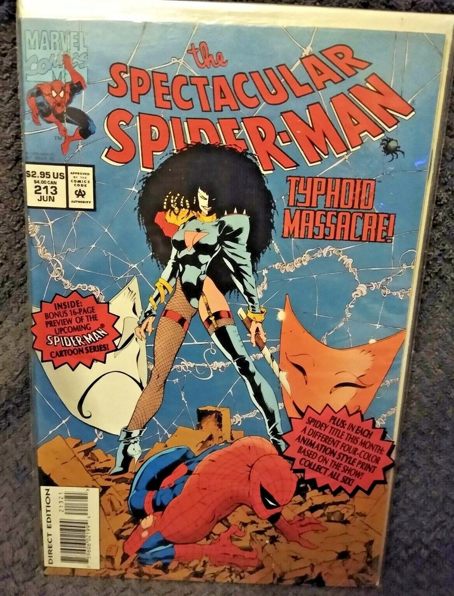SPECTACULAR SPIDER-MAN #213 NM 1994 Marvel - Typhoid Mary app