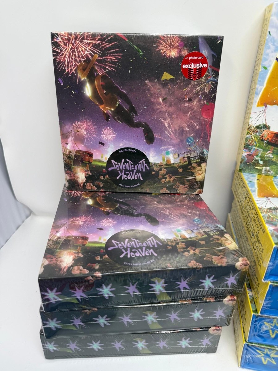 Lot of 15 SEVENTEEN SEVENTEENTH HEAVEN 11th Mini Album CD Set ALL