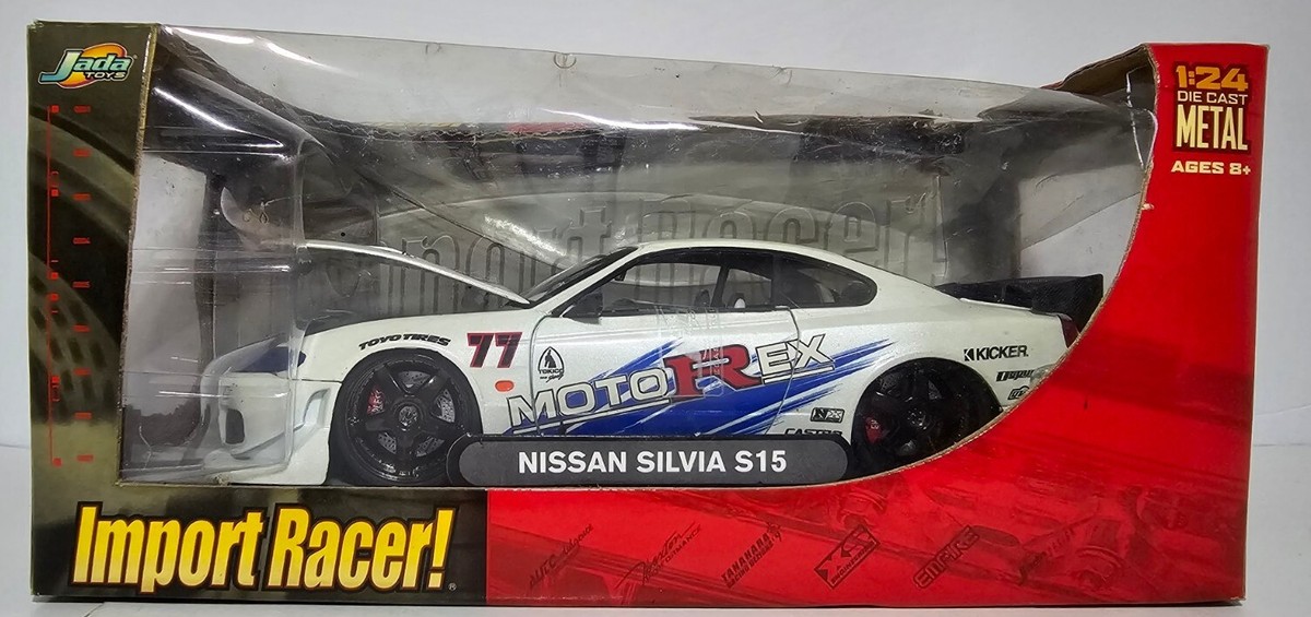 Jada 1:24 Import Racer White Nissan Silvia S15 | eBay