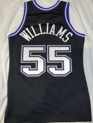 100% Authentic Jason Williams #55 Mitchell & Ness Sacramento Kings