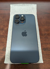 Apple iPhone 15 Pro Max - 256 GB - Blue Titanium (Unlocked) for