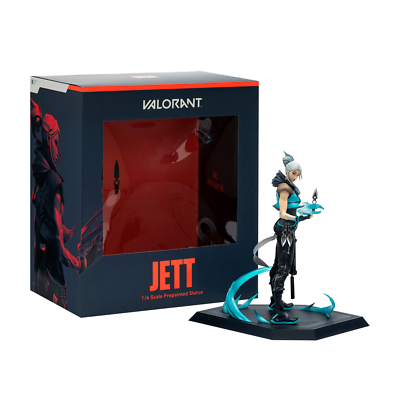Official！1/6 VALORANT Jett Statue Figure Riot Games Authentic