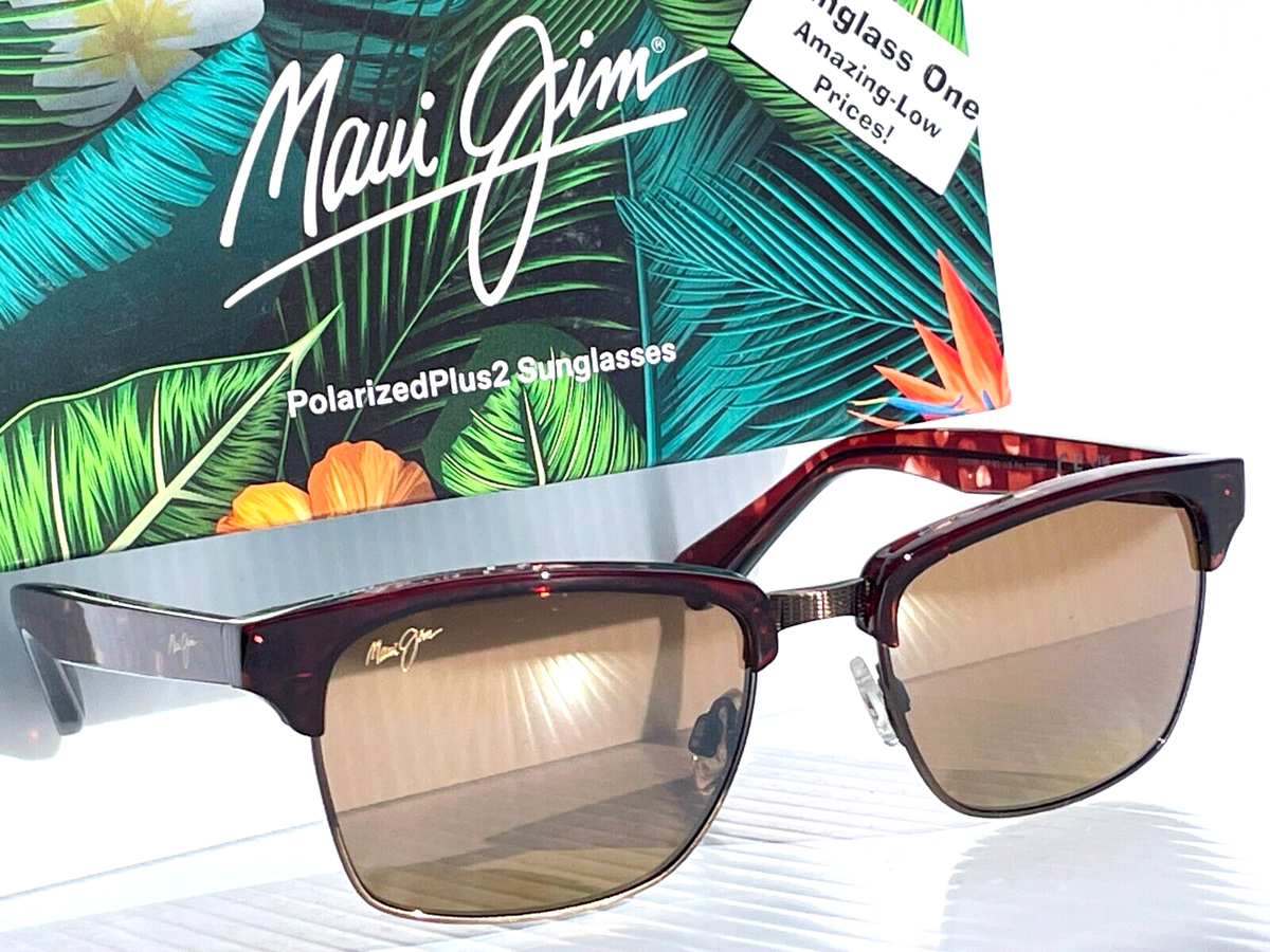 NEW Maui Jim KAWIKA Tortoise Gold POLARIZED HCL Bronze Lens