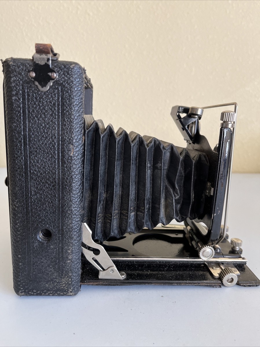 Rare Folding Camera Vario Anastigmat Prima 1:6.3 F=135 mm Mayer