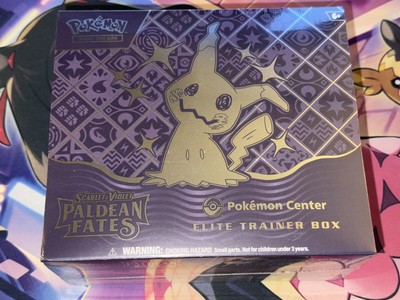 Paldean Fates Pokemon Center Elite Trainer Box Exclusive PC ETB