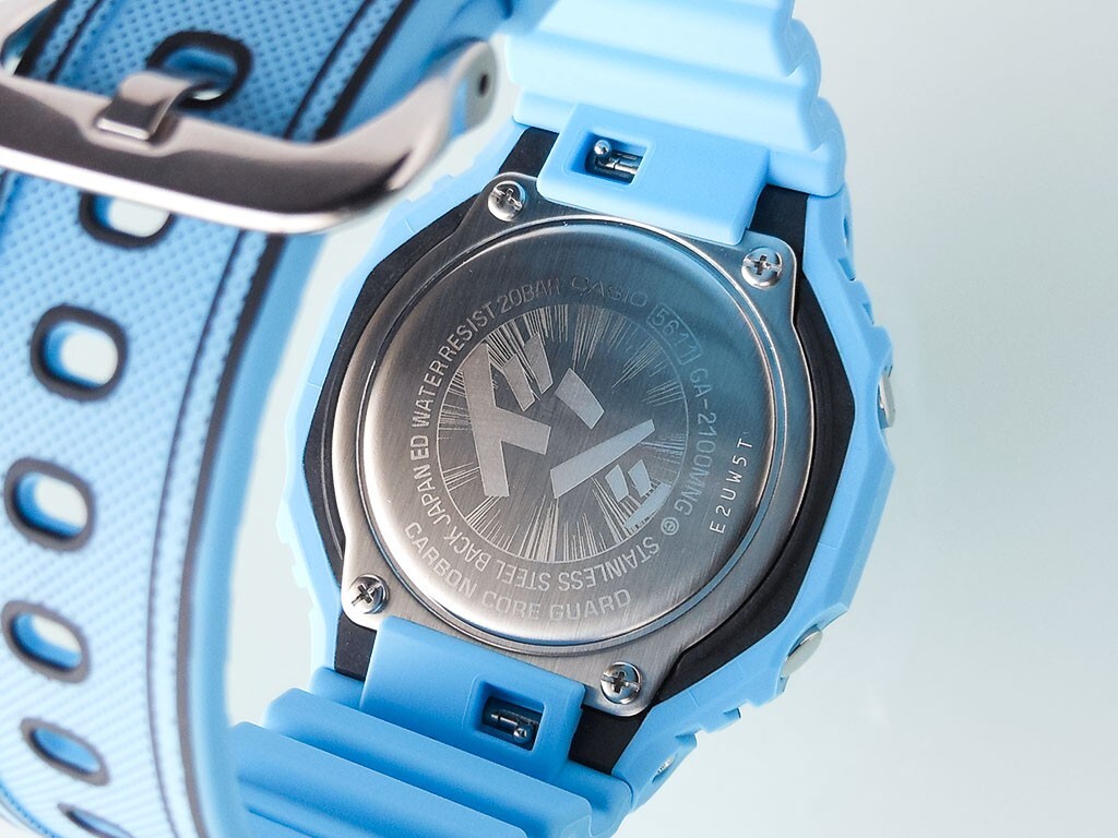 Casio G-SHOCK MANGA THEME GA-2100MNG-2AJR Men's Watch Octagon Blue