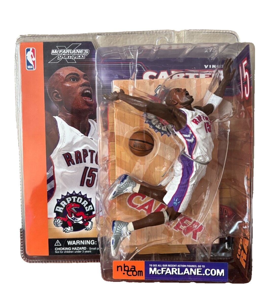 McFarlane Sportspicks NBA VINCE CARTER Raptors Figure Series 1