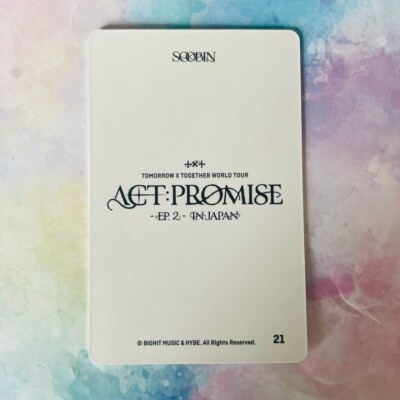 TOMORROW X TOGETHER WORLD TOUR ACT : PROMISE EP. 2 IN JAPAN TXT