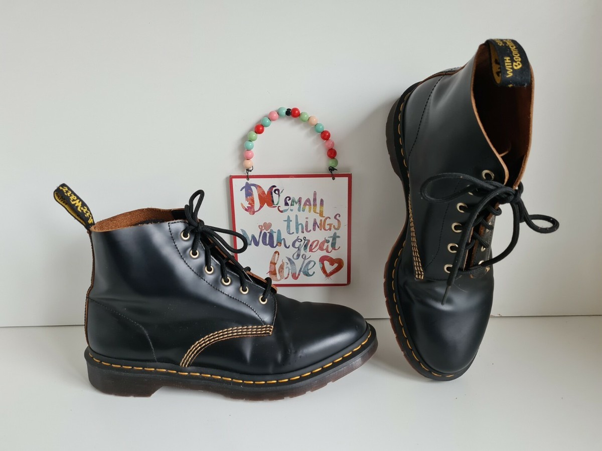 Dr Martens Arc 101 archive 6 eye black ankle boots UK11 US12 EU46