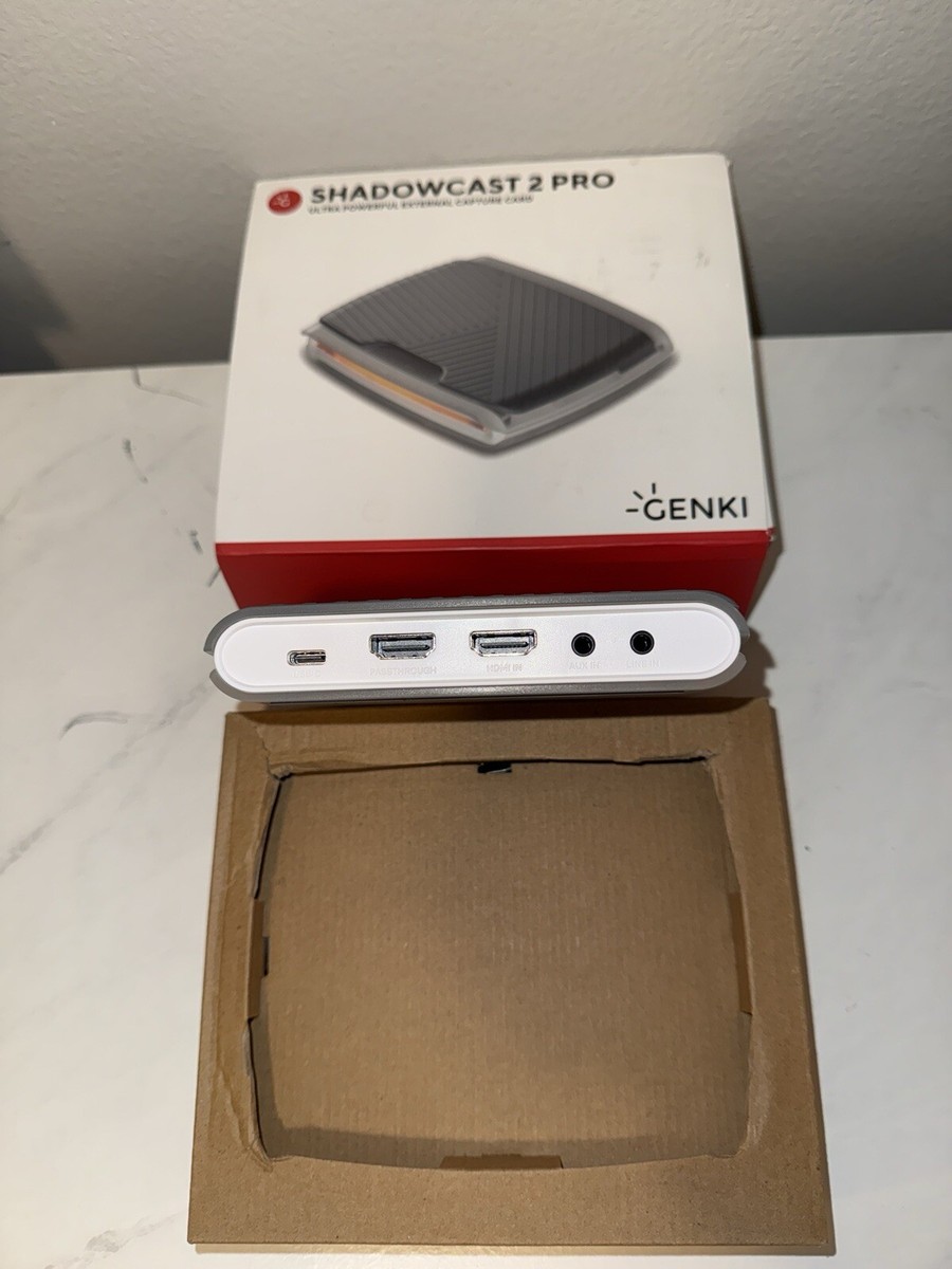 Genki ShadowCast 2 Pro - Powerful External 4K60 Input and Output