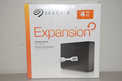 Seagate Expansion Desktop 4TB External Hard Disk Drive HDD USB 3.0