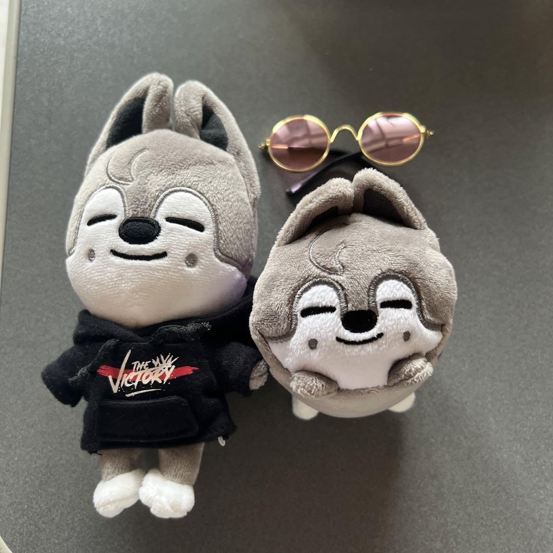 Stray kids Skzoo official Bang Chan plush doll Original ver. Wolf