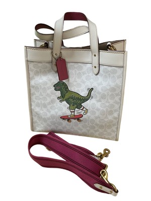 Coach Japan Rexy Skateboard Signature Leather Tote C4804 from