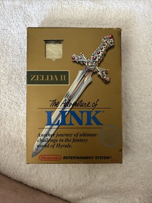 Zelda II : The Adventure Of LINK NINTENDO NES Video Game Original