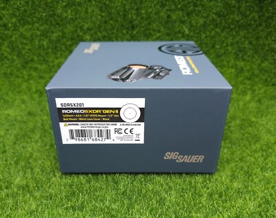 Sig Sauer ROMEO5XDR GEN II Red Dot Reflex Optic 2 MOA/65 MOA