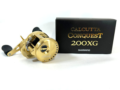 SHIMANO Bait Reel 22 CALCUTTA CONQUEST 200XG Right Handle Reel New