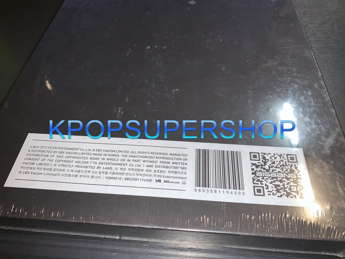 Big Bang Extraordinary 20's Photobook First Press New GD TOP OOP